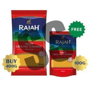 Rajah Haldi Ground Turmeric 400g + 100g Free