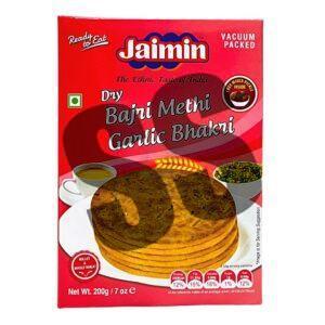 Jaimin dry bajri methi garlic bhakri