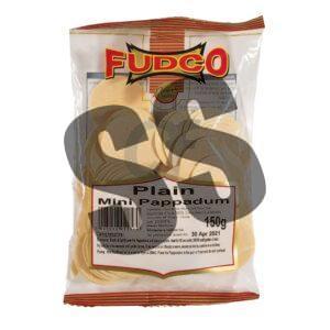 Fudco Mini Plain Poppadom 200g