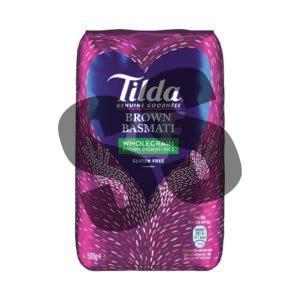 Tilda Brown Basmati Whole Grain Rice 500g