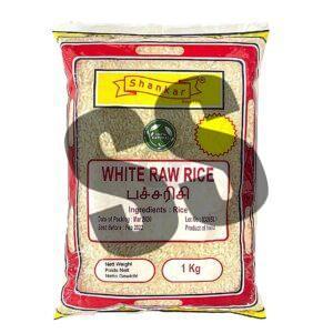 Shankar White Raw Rice 1KG