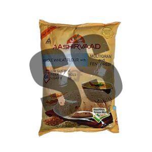 Aashirvaad Whole Wheat Flour with Multigrain and Fenugreek 2kg