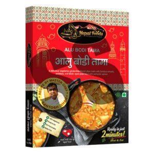 Nepal foods alu bodi tama