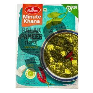 Haldiram's Minute Khana Palak Panner Vegan