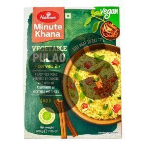 Haldiram's Minute Khana Vegetable Pulao Vegan