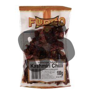 Fudco kashmiri chilli whole mild