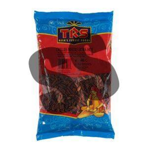 TRS ex hot red chillies 400g