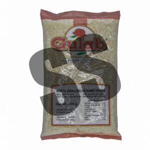 Gulab White (Hulled) Sesame Seeds 400g