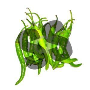 GREEN CHILLI NORMAL  - 250g