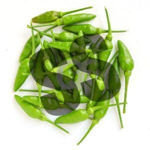 CHILLI BIRDS EYE GREEN - 250g