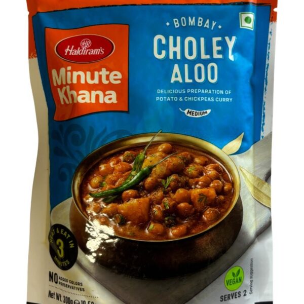 Haldiram's Bombay Choley Aloo Ready Meal 300g