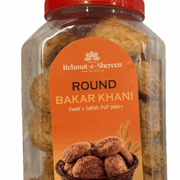 Rehmat-E-Shereen Round Bakar Khani (Sweet Puff Pastry) 500g