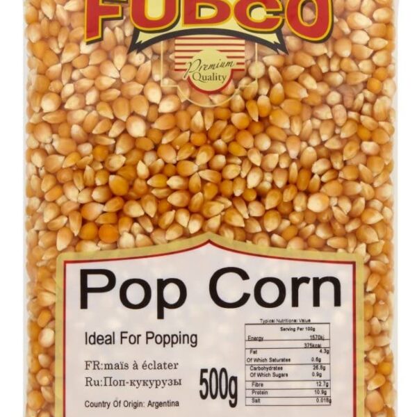Fudco Popping Corn 500g