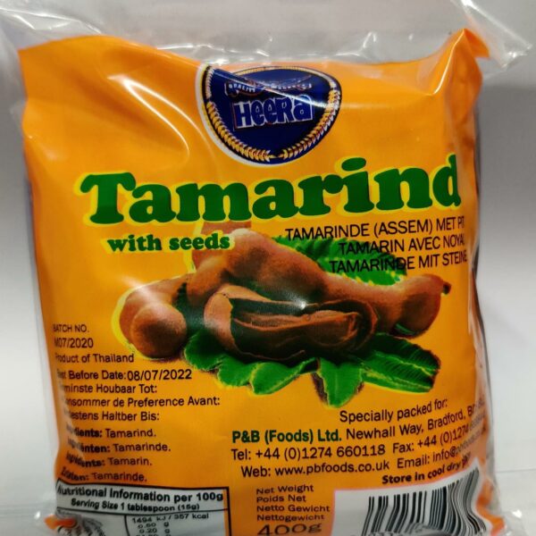 Heera Wet Tamarind Slab 400g