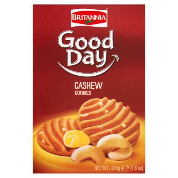 Britannia Cashew Biscuits (Large Pack) 216g