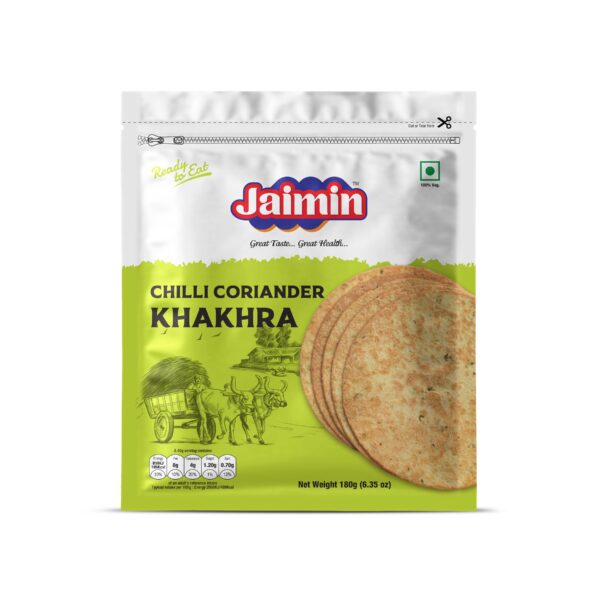Jaimin Chilli Coriander Khakhra 200g