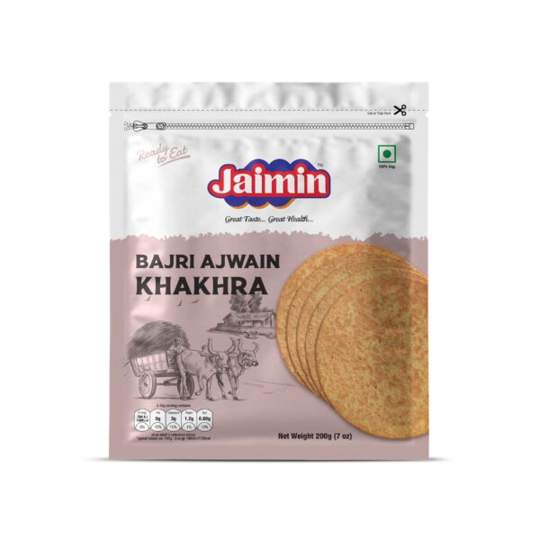 Jaimin Bajri Ajwain Khakhra 200g