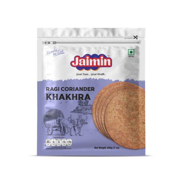 Jaimin Ragi Coriander Khakhra 200g