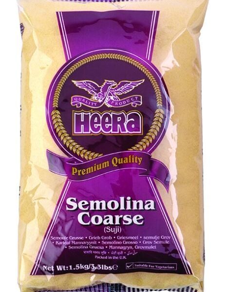 Heera Semolina Coarse (Suji) 1.5kg