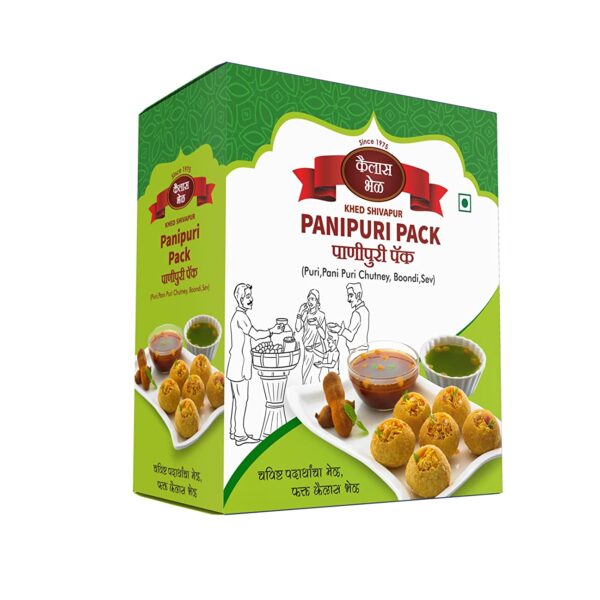 Kailas Pani Puri Kit (Family Pack) 400g