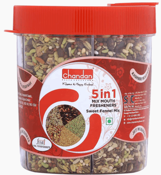 Chandan 5 in 1 Mukhwaas (Mouth Freshener) 150g