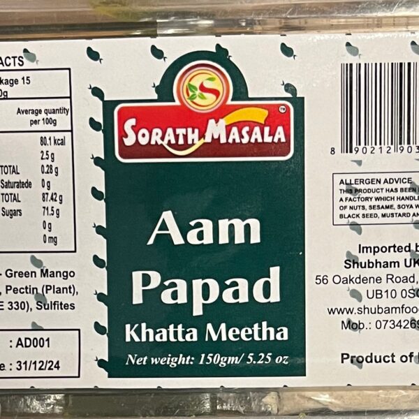 Soarth Aam Papad (Khatta Meetha) 150g