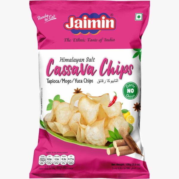 Jaimin Himalayan Salt Cassava Chips 100g