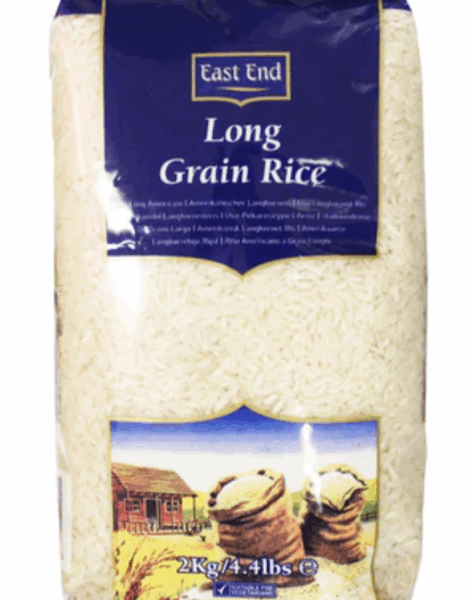 East End Premium Long Grain Rice (Patna Rice) 2kg