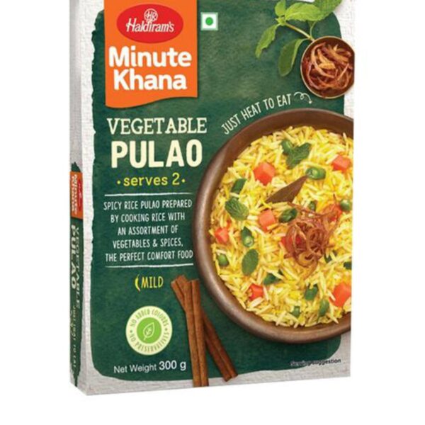 Haldiram?s Veg Pulao Ready Meal 200g