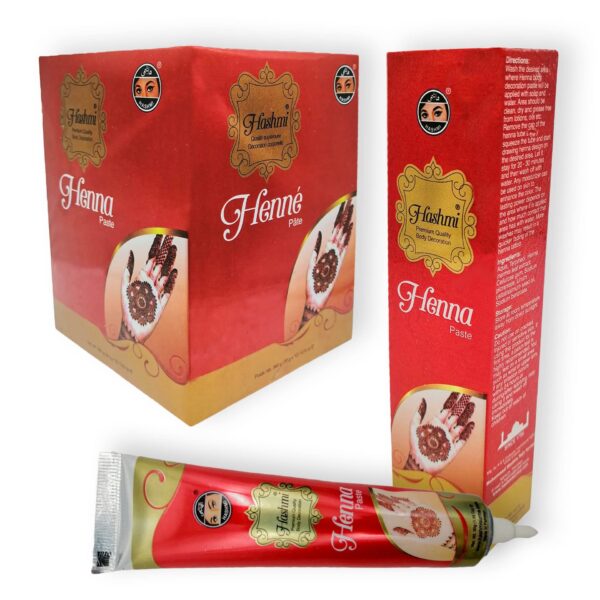 Hashmi Premium Red Colour Henna Paste (Single Tube)