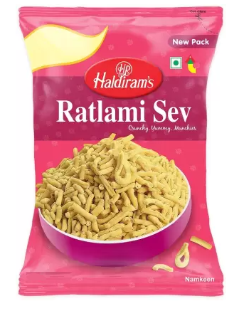 Haldiram's Premium Ratlami Sev 150g (PACK OF 5)