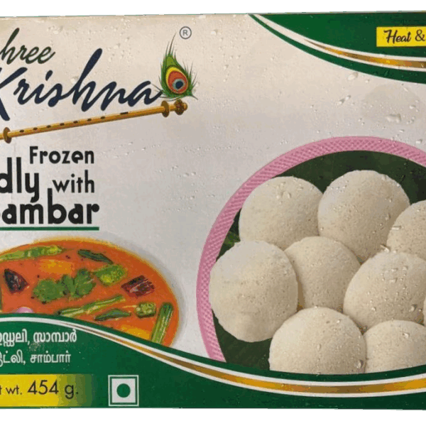 Shree Krishna Frozen Idly (Idli) with Sambar 454g