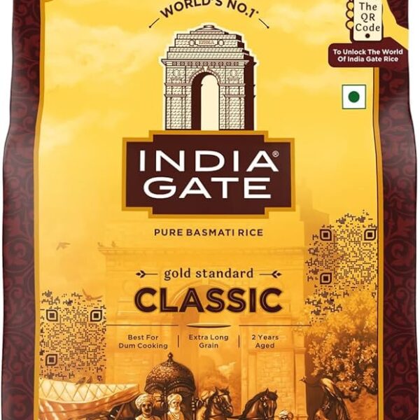 India Gate Classic Basmati Rice 1kg