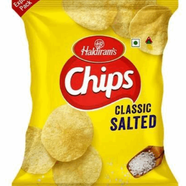 Haldiram's Chips - Classic Salted 120g (Large Pack)