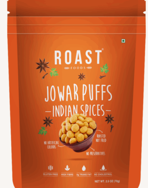 Roast Jowar Puff - Indian Spices 70g