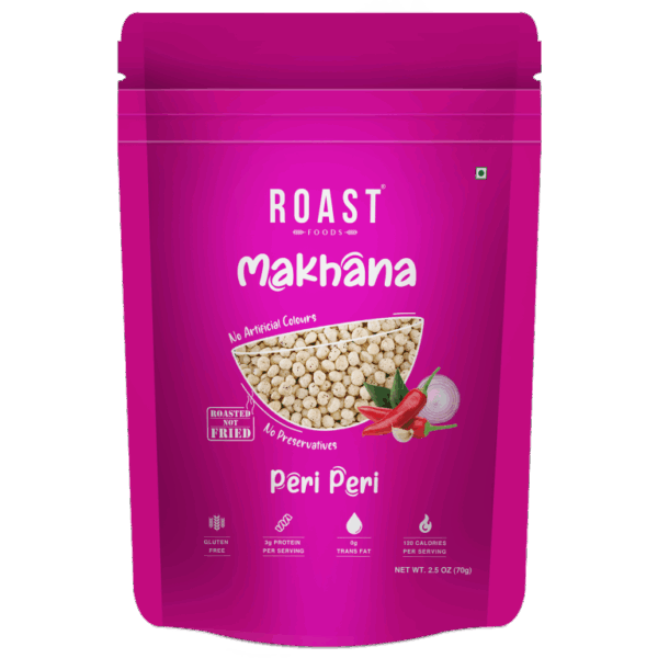 Roast Premium Phool Makhana - Peri Peri 70g