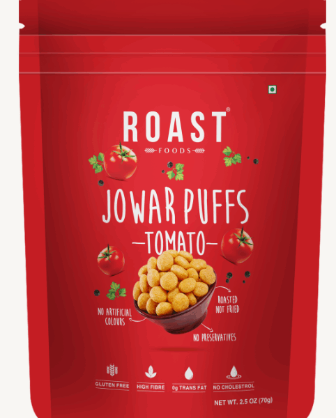 Roast Jowar Puff - Tomato 70g