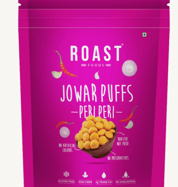 Roast Jowar Puffs - Peri Peri 70g