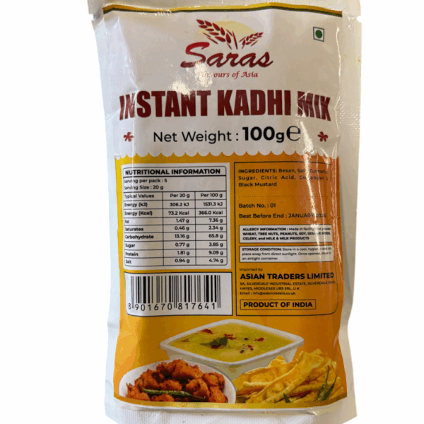 Saras Premium Instant Kadhi Mix 100g