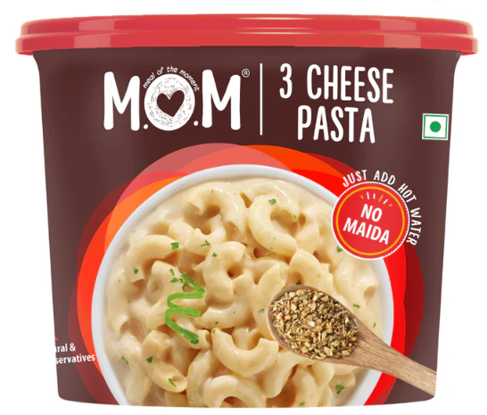 MOM Ready Meal - 3 Cheese Pasta 74g