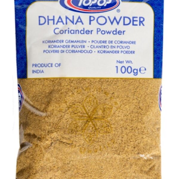 Top-Op Dhana Powder (Ground Coriander) 100g