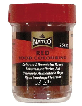 Natco Red Food Colouring Powder 25g