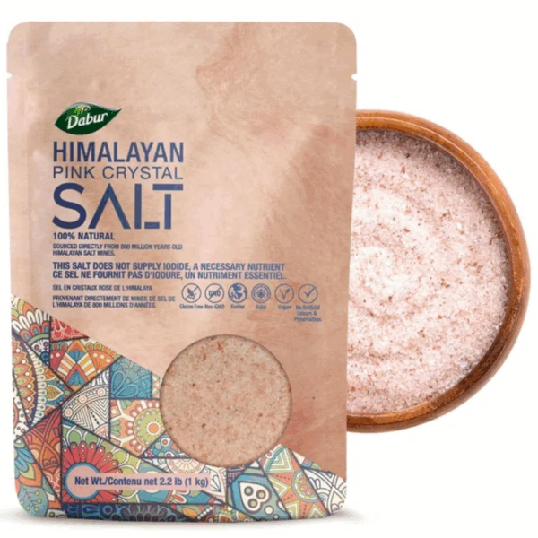 Dabur Premium Himalayan Pink Crystal Salt 1kg