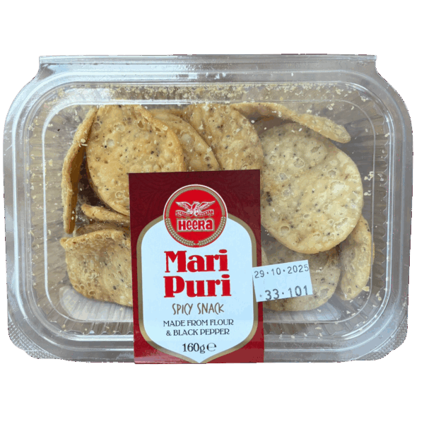 Heera Premium Mari Puri (In Resealable Tub) 160g