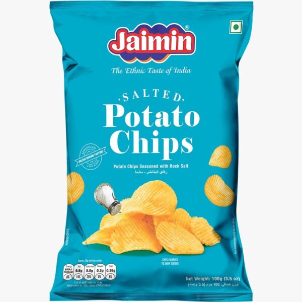 Jaimin Premium Salted Potato Chips (Large Pack) 100g