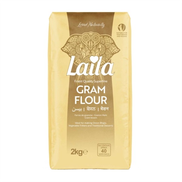 Laila Premium Gram Flour (Besan) 2kg