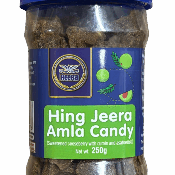 Heera Premium Hing Jeera Amla Candy (Jar) 250g