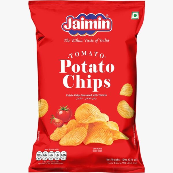 Jaimin Premium Tomato Potato Chips (Large Pack) 100g