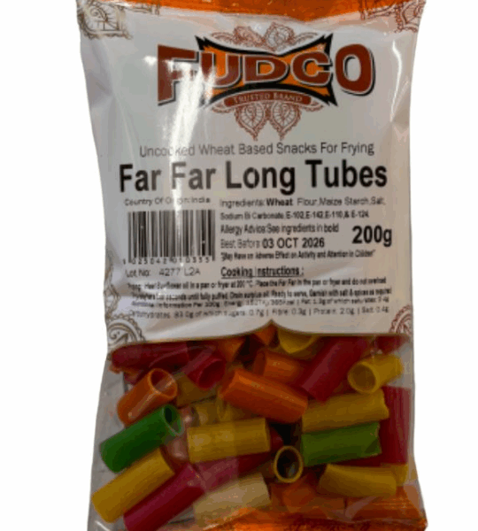Fudco Premium Far Far Coloured Long Tubes 200g