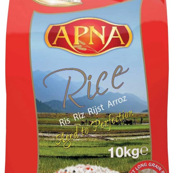 Apna Long Grain Basmati Rice 10kg